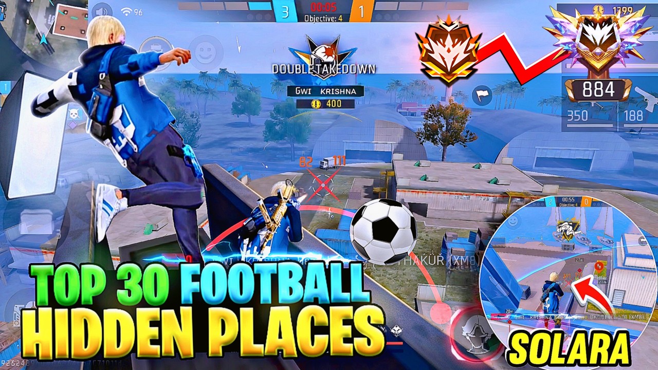 Cs Grandmaster Push Using 30 FOOTBALL TRICKS (PART 2) 🤩 | Gaming with idea