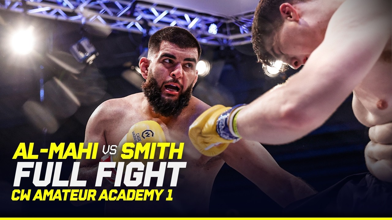 WILD HEAVYWEIGHT WAR 🫡 ✅ | Muhammed Al-Mahi vs. Tyler Smith | CW Amateur Academy 1 Full Fight