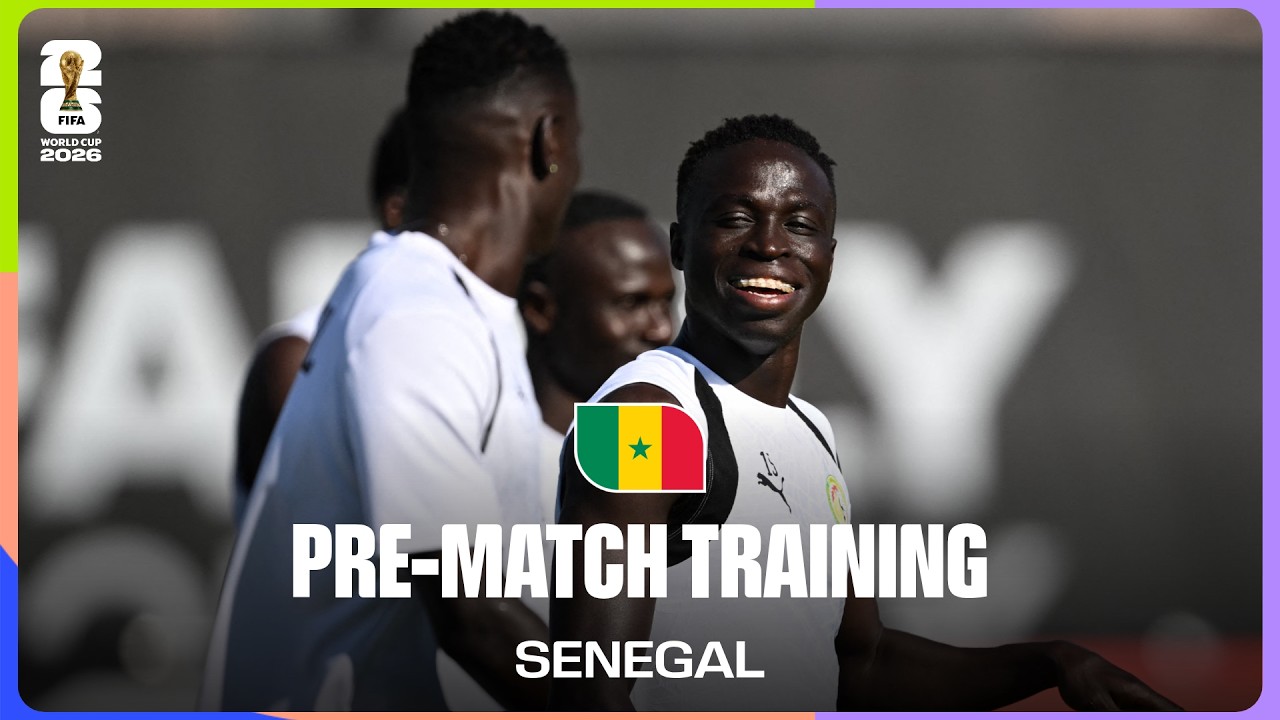 Senegal Train Before Norway | FIFA World Cup 2026™