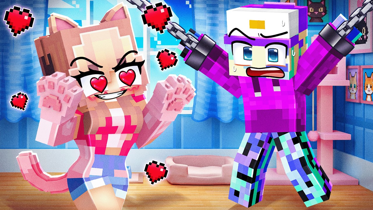 A CAT GIRL KIDNAPPED Me in Minecraft!
