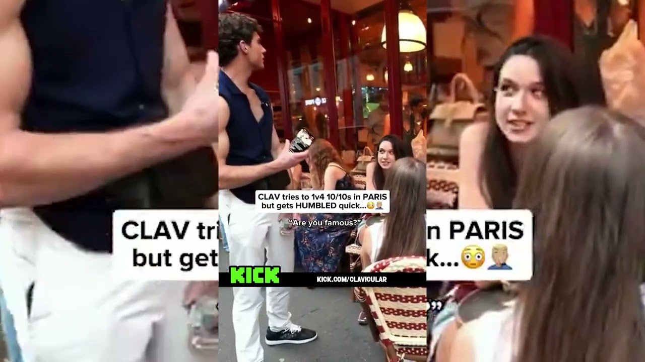 Beautiful French Girl Rejects Clavicular For Compensating. Proof Looks Aren't Answer.