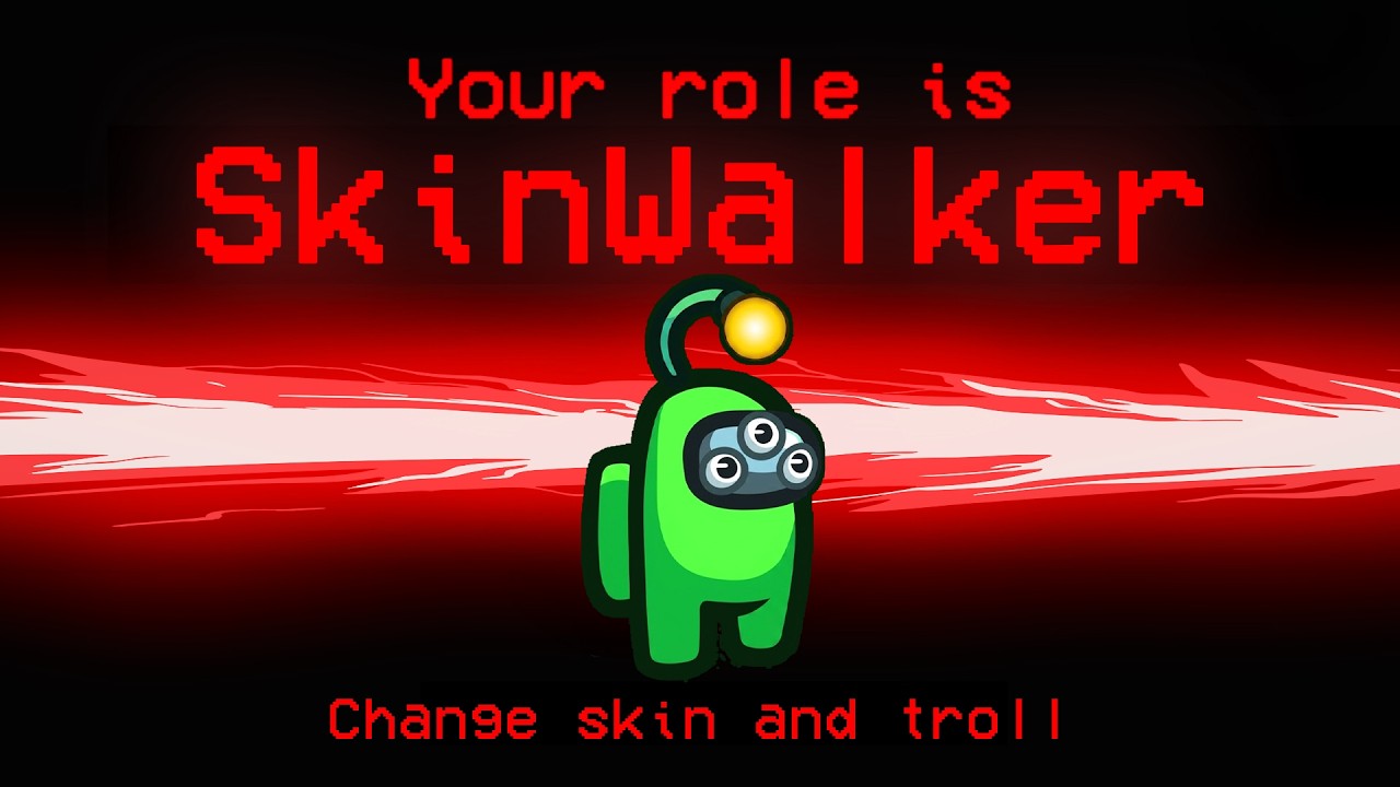 AMONG US But I Can Copy Anyone's Skin...