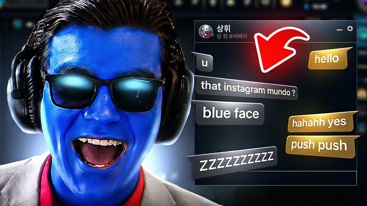 I WAS RECOGNIZED AS THE BLUE FACE GUY IN KOREA