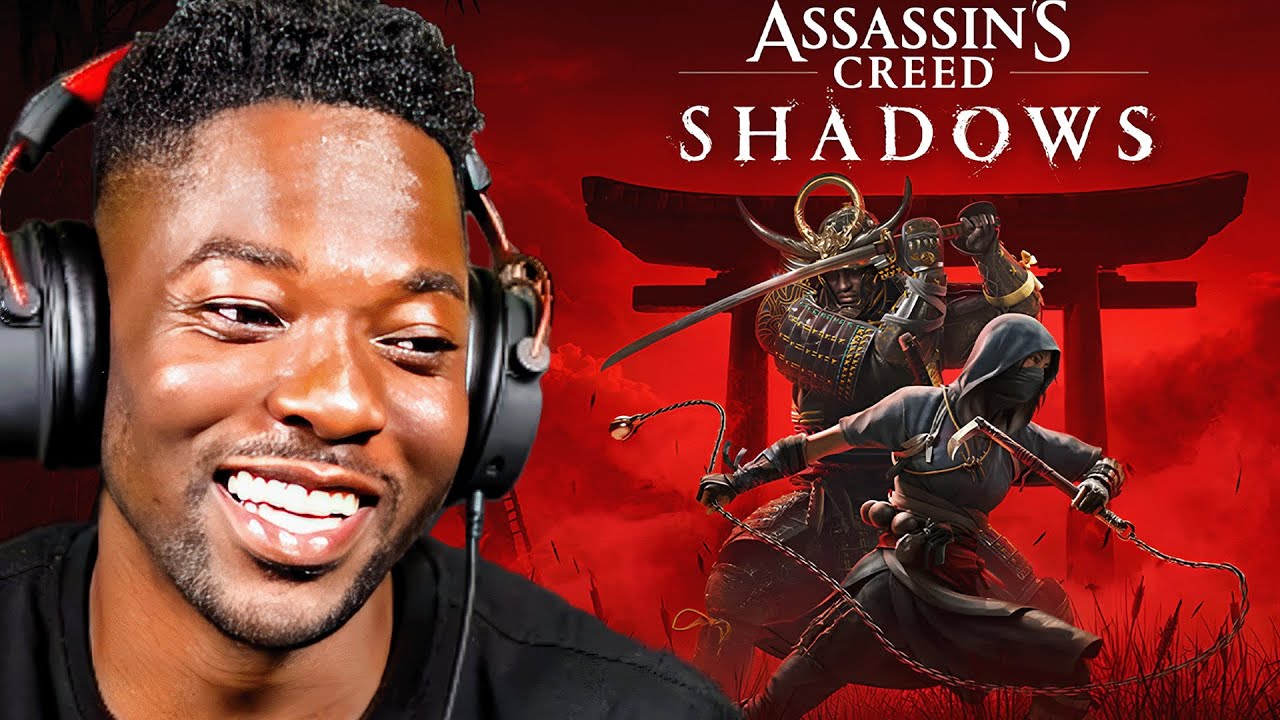 RDC FIRST TIME PLAYING ASSASIN'S CREED SHADOWS background