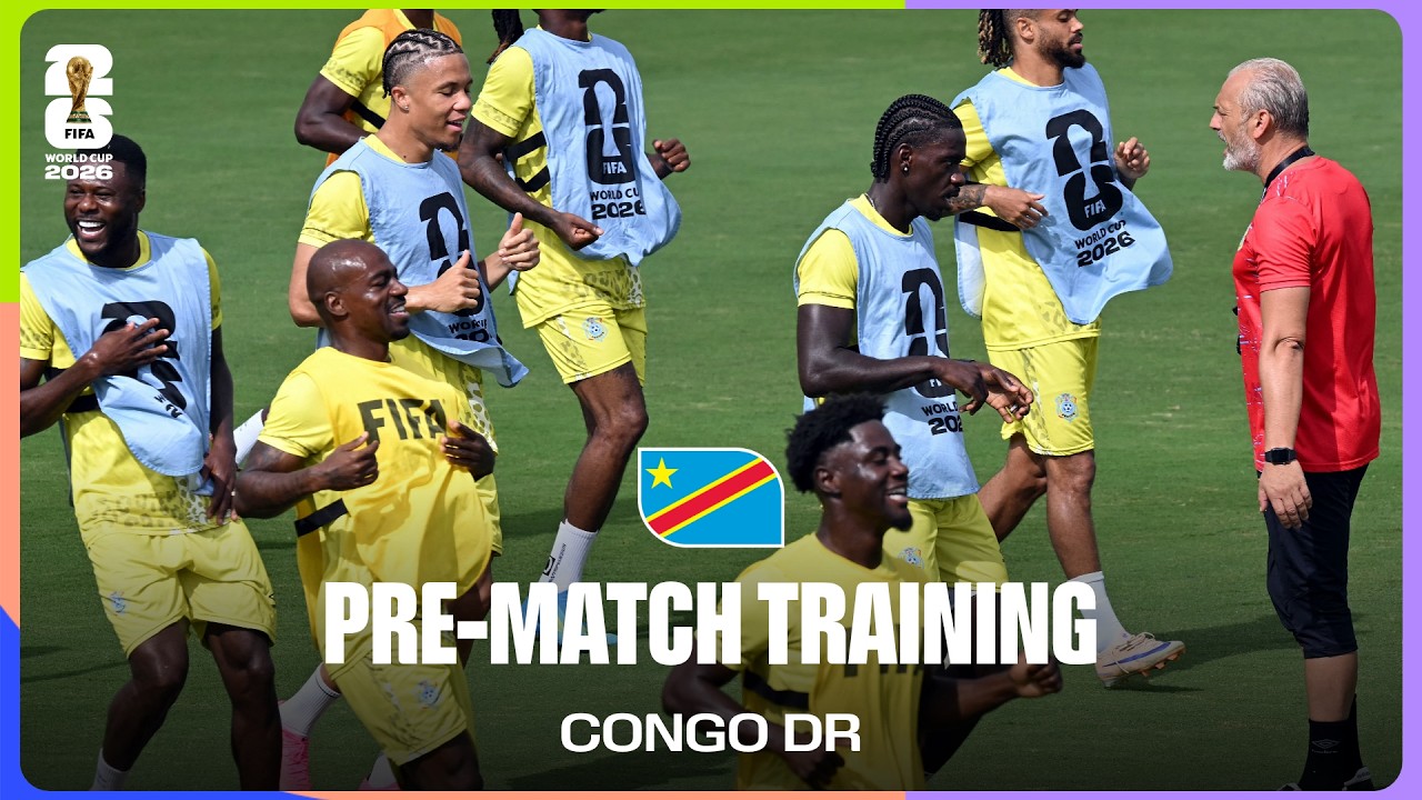 Congo DR Train Before Colombia | FIFA World Cup 2026™