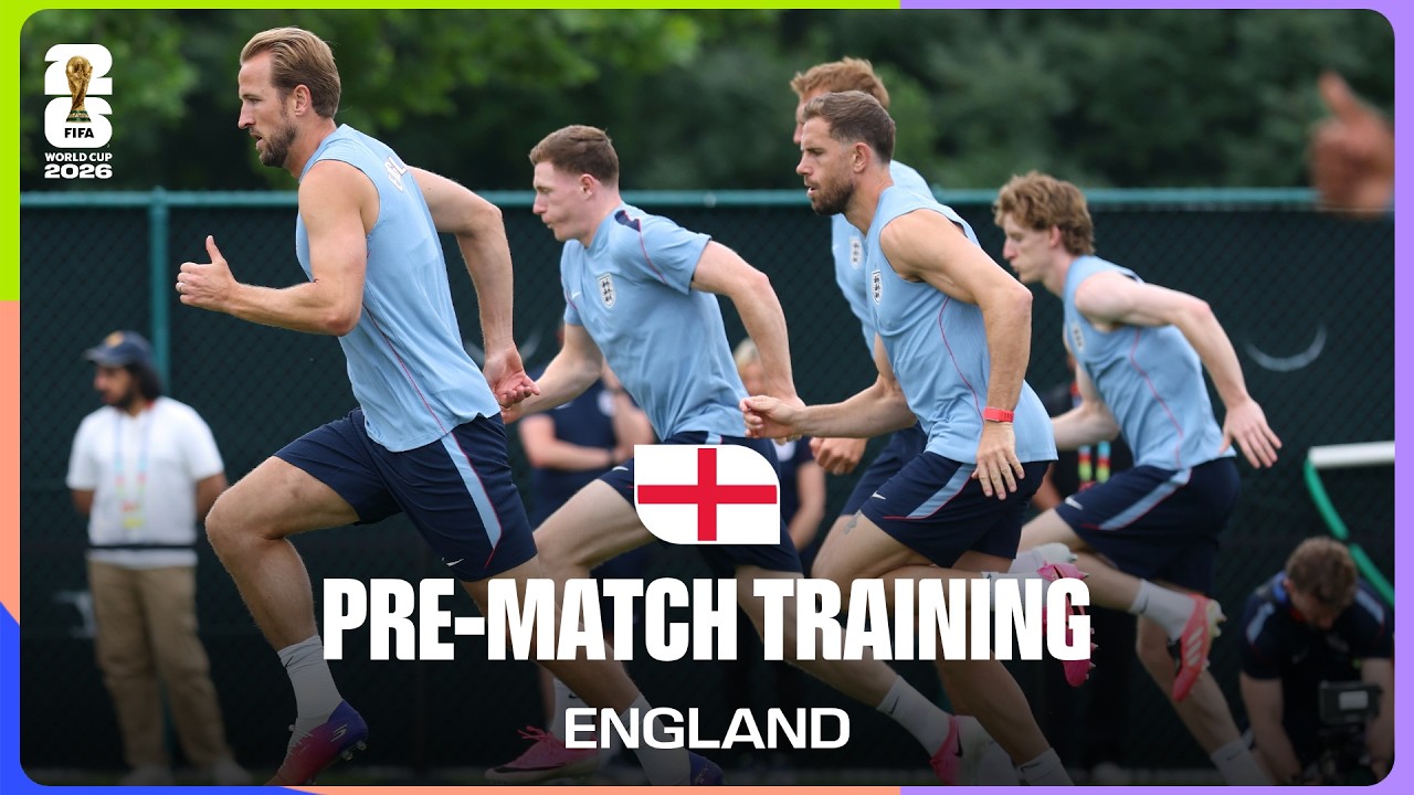 England Train Before Ghana