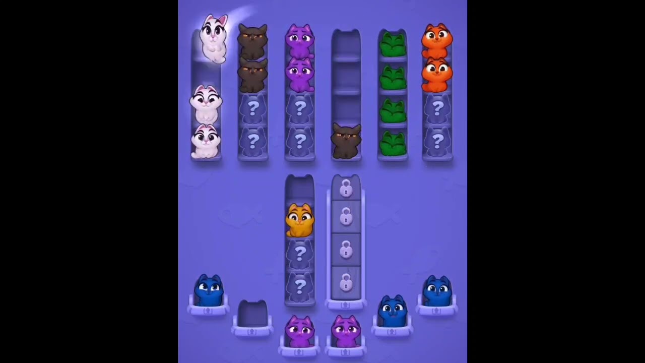 Cat Sort ЁЯР▒ Gameplay and Walkthrough ЁЯОо Android ЁЯУ▒ iOS ЁЯУ▒ #shorts #fun #gaming #asmr