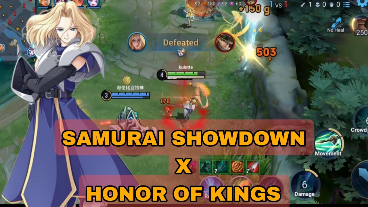 The Art of Charlotte ⚔️ | Short Intense Montage × Samurai Shodown | Honor of Kings
