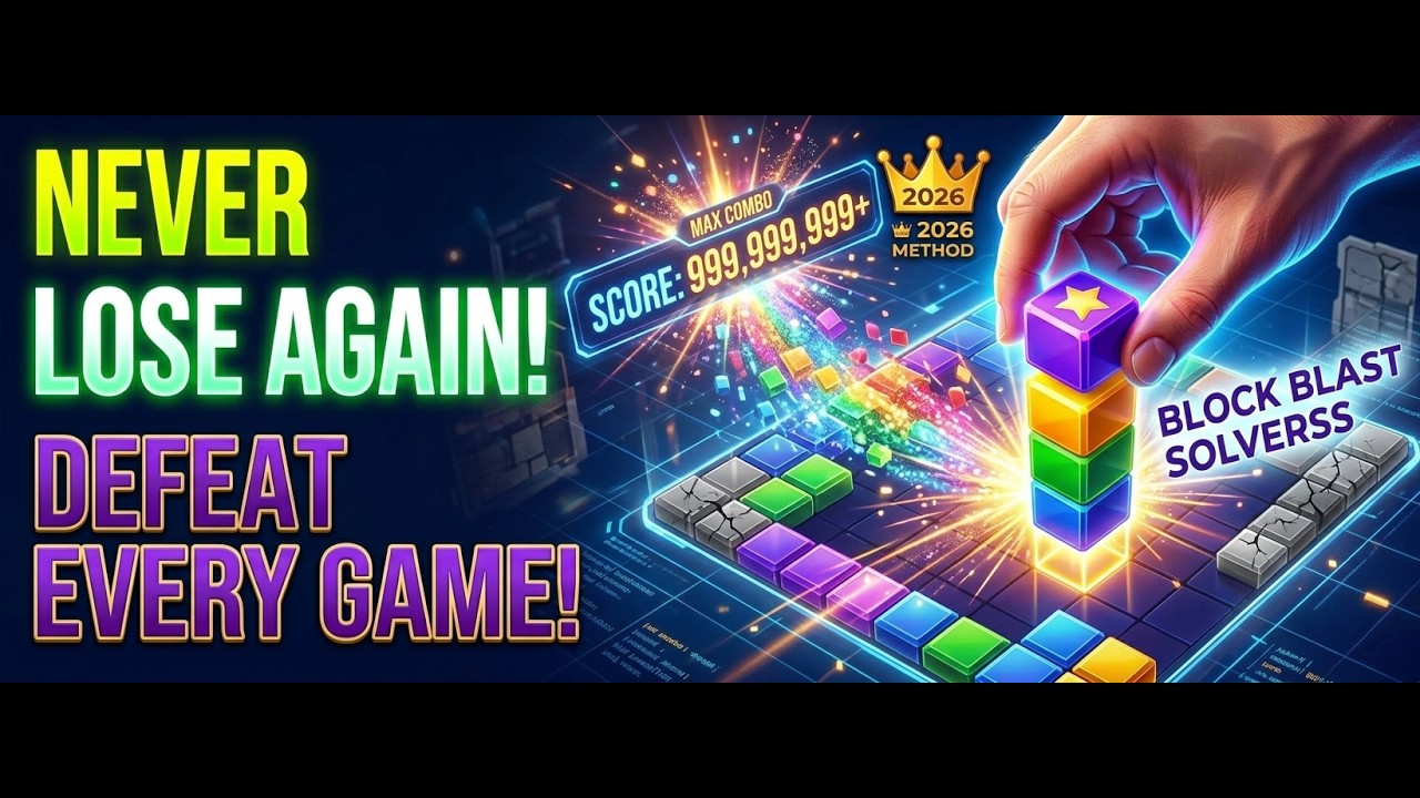 Never Lose Again: How to Defeat Block Blast! đ (2026 Method)