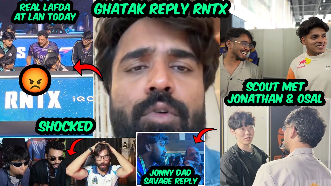 Expli ANGRYЁЯШб Scout Ghatak Reply RNTXЁЯе╡ Snax Sensei Shock APEX Gaming & HectorЁЯШ▒ Scout x Jonathan Osal