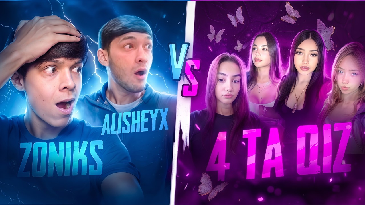 🔥2 BLOGER VS 4 QIZ! BIZNI MASXARA QILISHDI, LEKIN OXIRI... 🤯