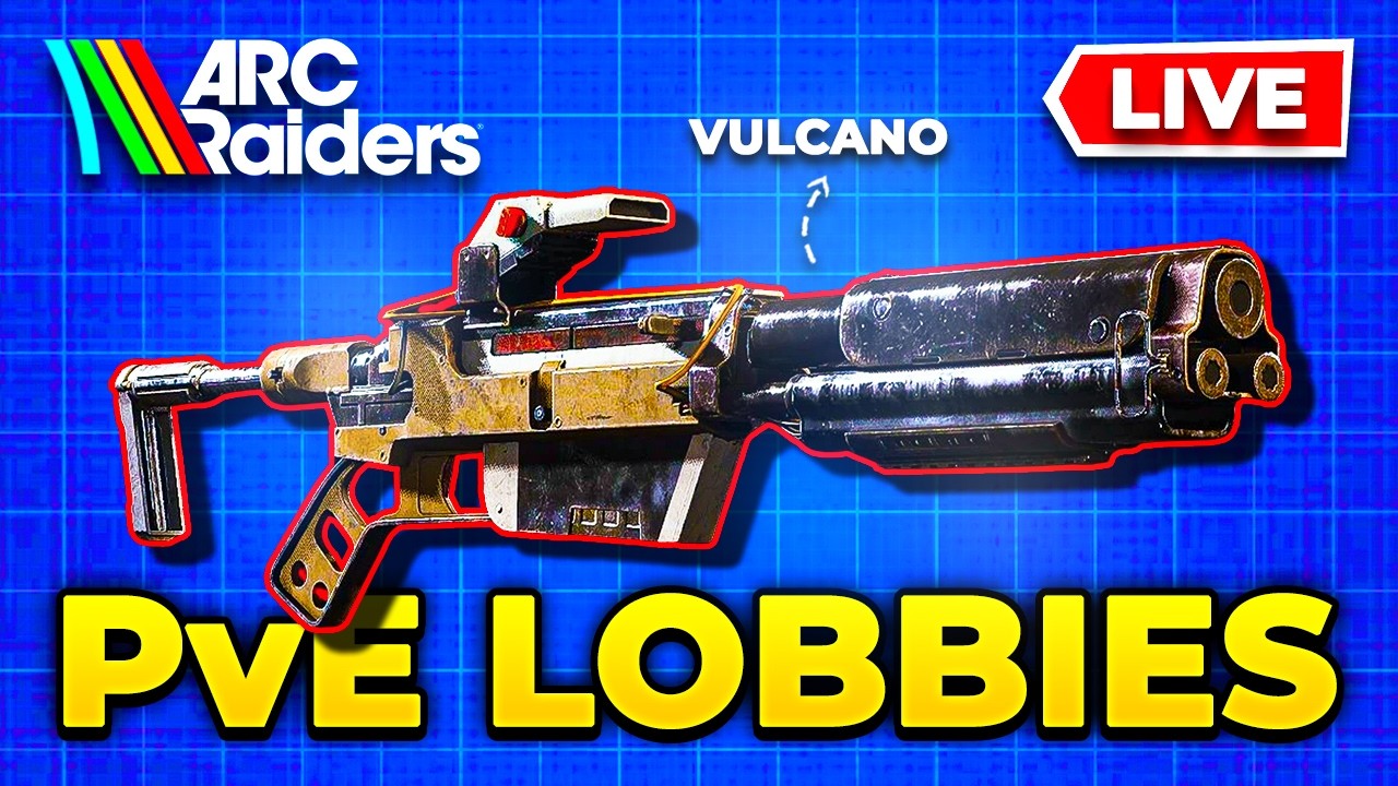 Is The Vulcano Actually Good in PvE? | ARC Raiders LIVE!