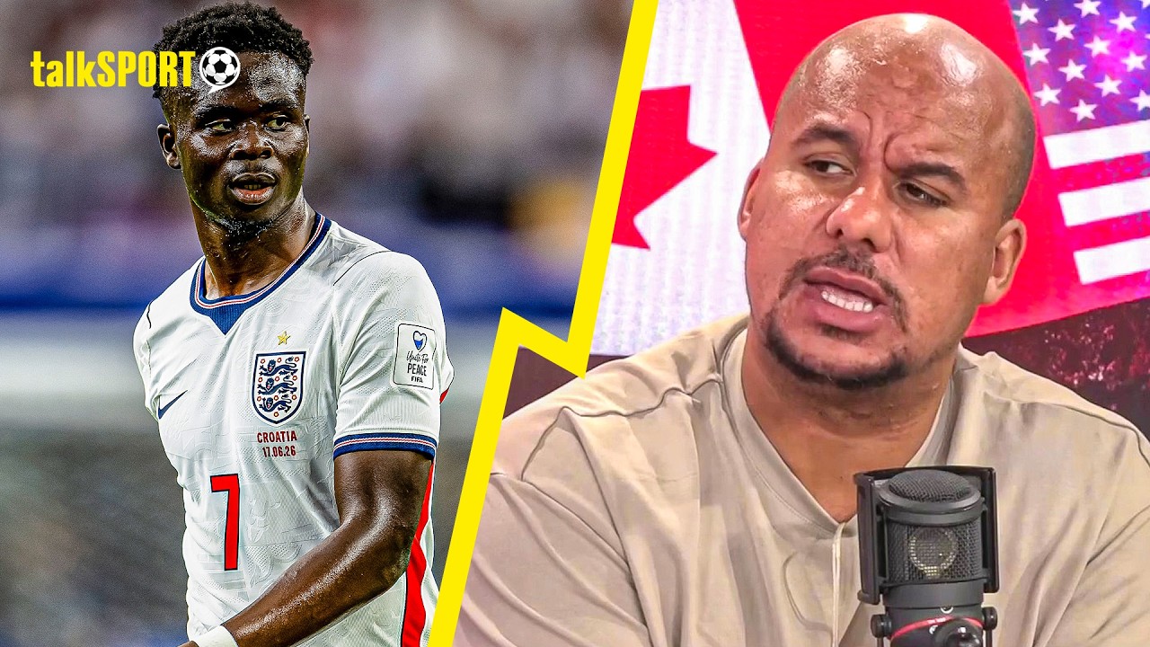 "START HIM" Gabby Agbonlahor PROPOSES England PLAN for Bukayo Saka against Ghana