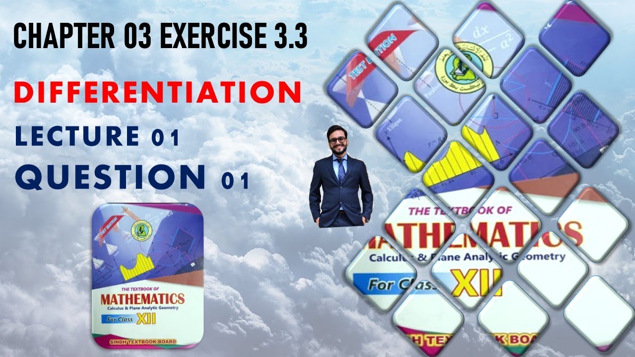 XII MATHS NEW BOOK CHAPTER 03 "DIFFERENTIATION"