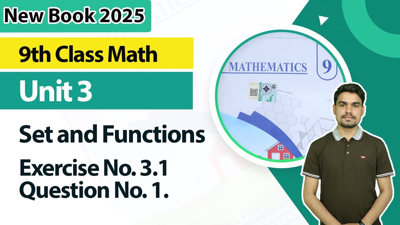 9th Class Math Unit 3 - New Book 2025