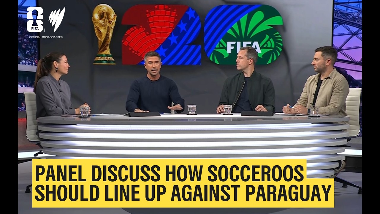 How should the Socceroos line up against Paraguay? | FIFA World Cup 2026™