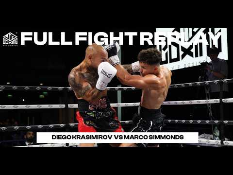 🥊FULL FIGHT REPLAY | Diego Krasimirov v Marco Simmonds | June 13th