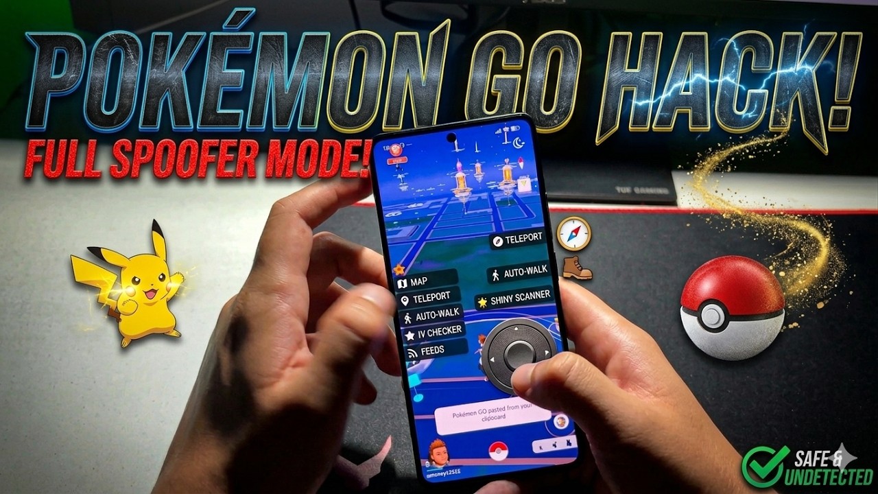 Pokemon GO Hack iOS & Android - How to Get Pokemon GO Joystick, Teleport, Auto Walk 2026