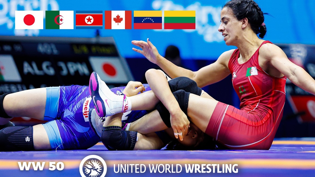 Women's Wrestling Championship Highlights | 🇰🇵 vs 🇨🇦 | 🇱🇹 vs 🇻🇪 | 🇩🇿 vs 🇯🇵 | WW 50 Kg