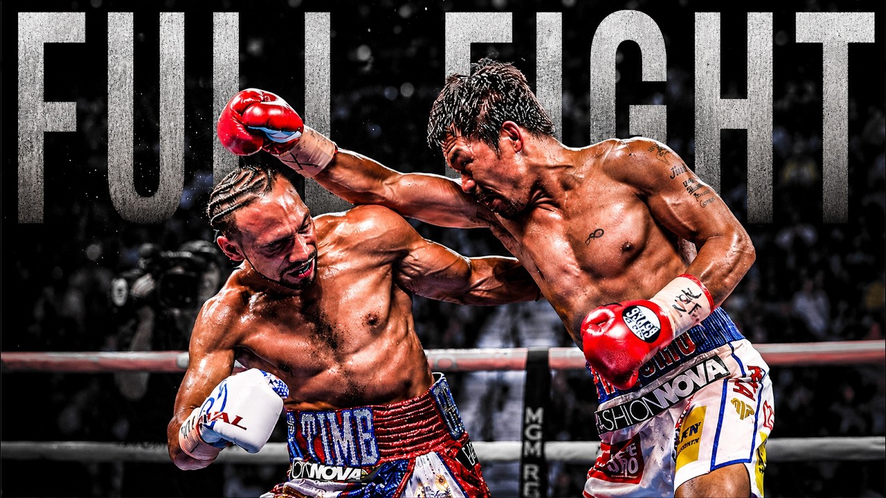 The BRUTAL WAR Nobody Expected 😳 | Manny Pacquiao vs Keith Thurman 2026-06-22 23:10