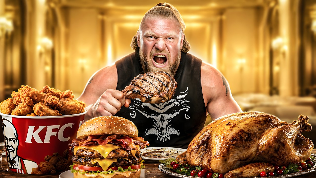 What Do WWE Wrestlers ACTUALLY Eat?