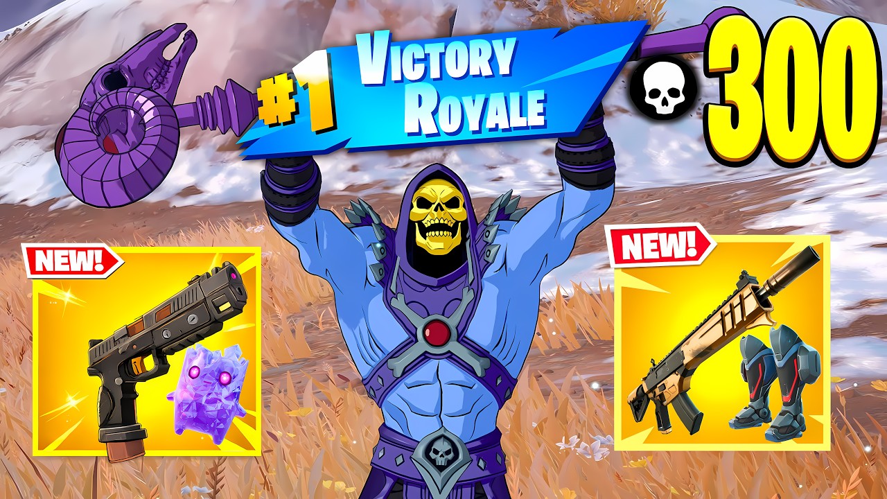 300 Elimination "Zero Build" Gameplay Wins (Fortnite Chapter 7 Season 3 New Season!)