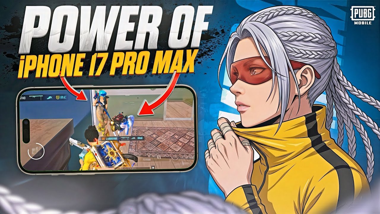 Power of iPhone 17 Pro Maxš„This is Why iPhone 17 Pro Max is UNSTOPPABLEšPUBG Mobile