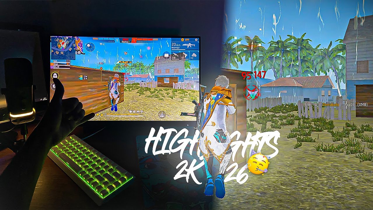 HIGHLIGHTS EM 4x4 APOSTADO! π₯π₯³ Highlights Free Fire 1280x720 Ryzen 5 5600 RTX 2060 S
