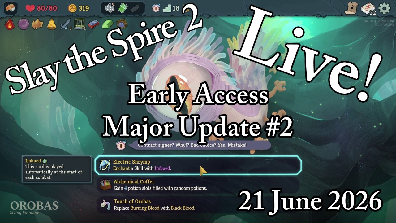 Major Update #2 - Slay the Spire 2 Early Access! - Live!