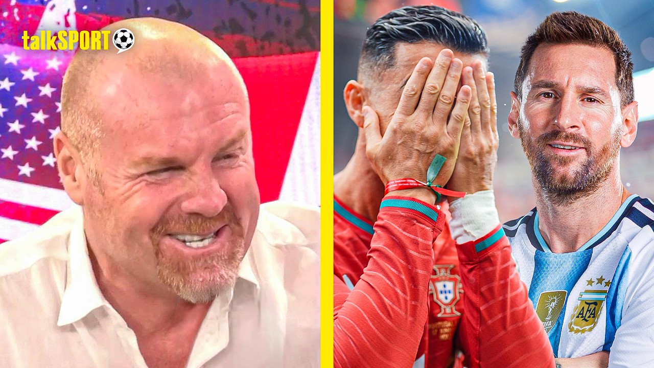 "THAT LITTLE FELLA!" Sean Dyche INSISTS Cristiano Ronaldo MUST be ANNOYED at Lionel Messi!