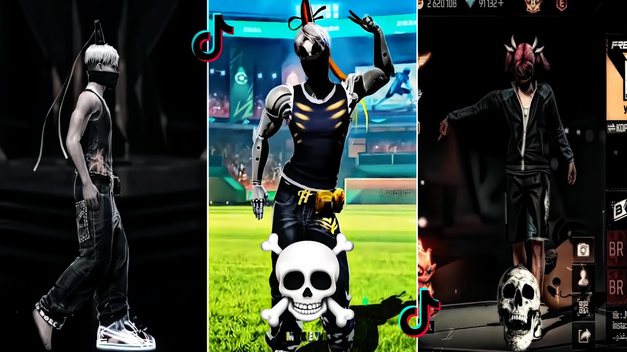 BEST VIDEO FREE FIRE 😨💀 EDITS TIKTOK TROLL FACE ☠️🔥 P.258
