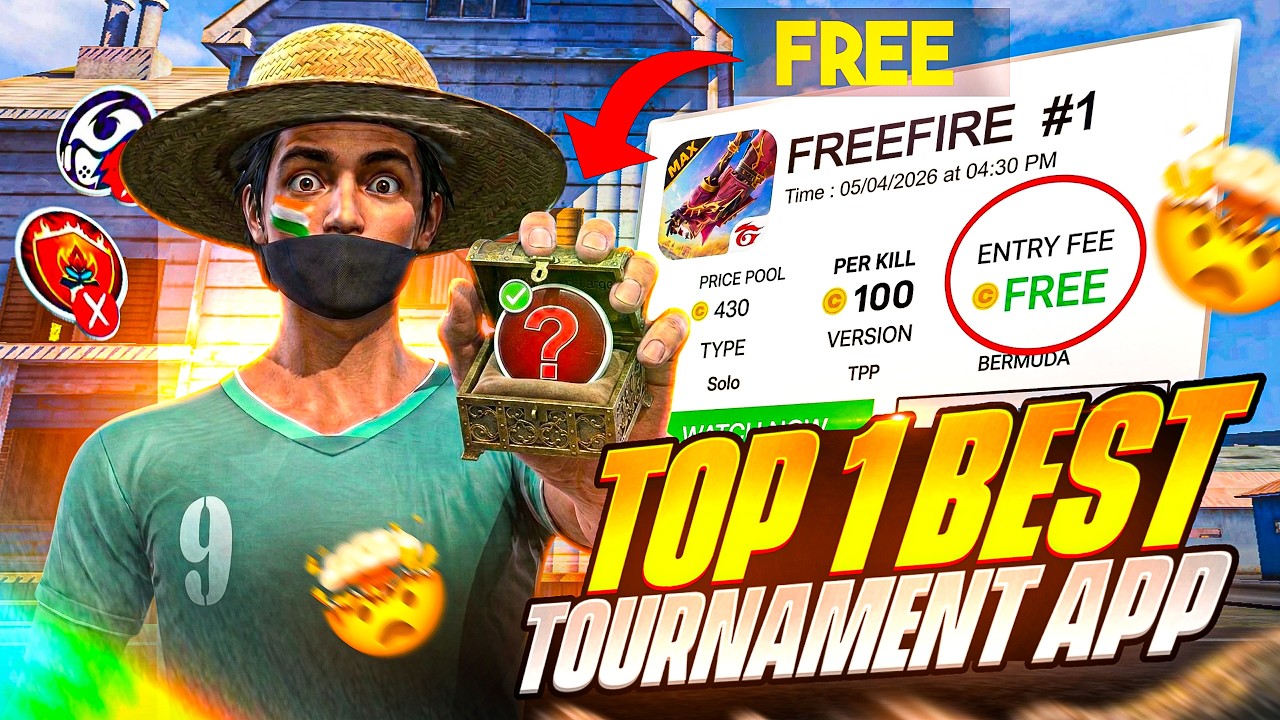 Top 1 Best Tournament Apps π°π₯ | Entry βΉ0 π€― Per Kill βΉ10 π€ | Best & Free Tournament Apps π