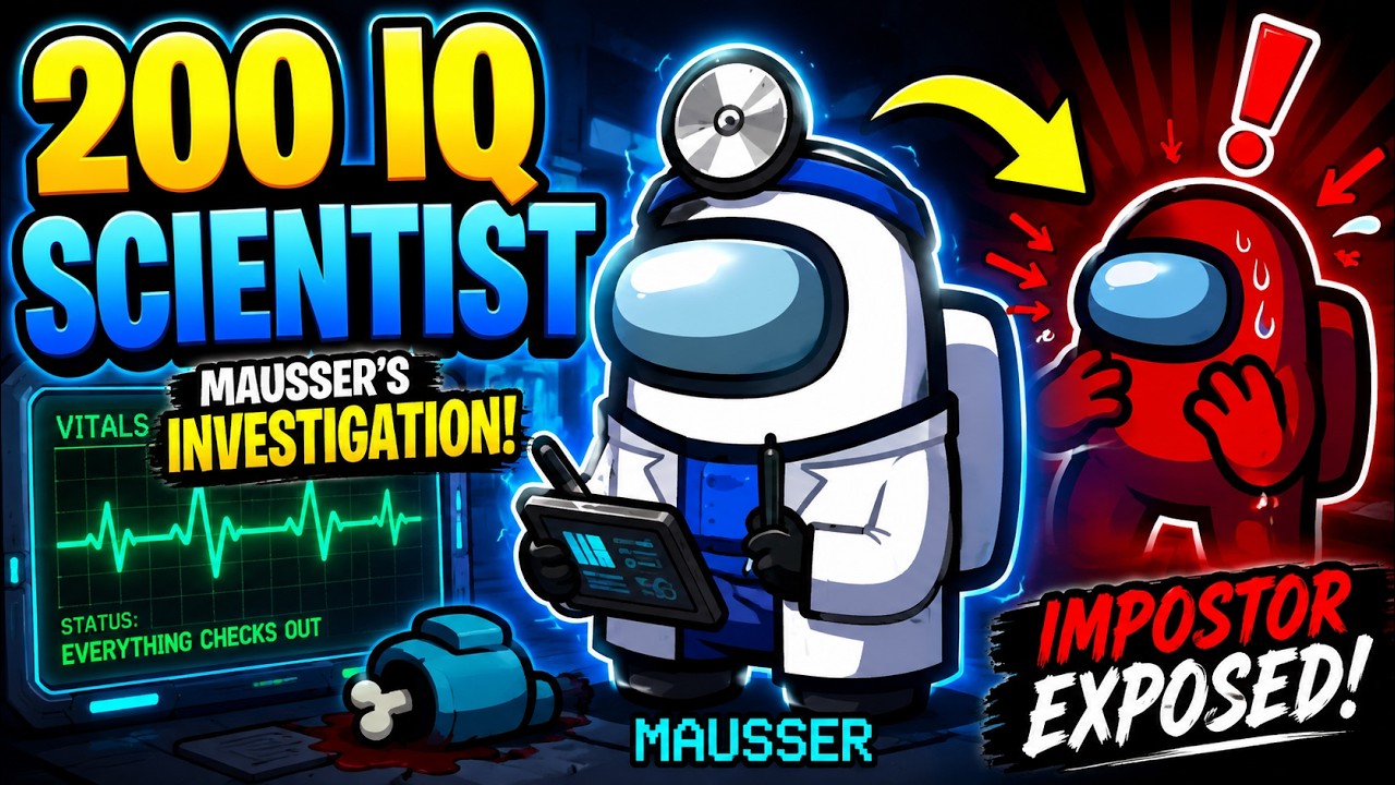 Among Us – Scientist Mausser's 200 IQ Investigation! | Full Crewmate Gameplay | No Commentary