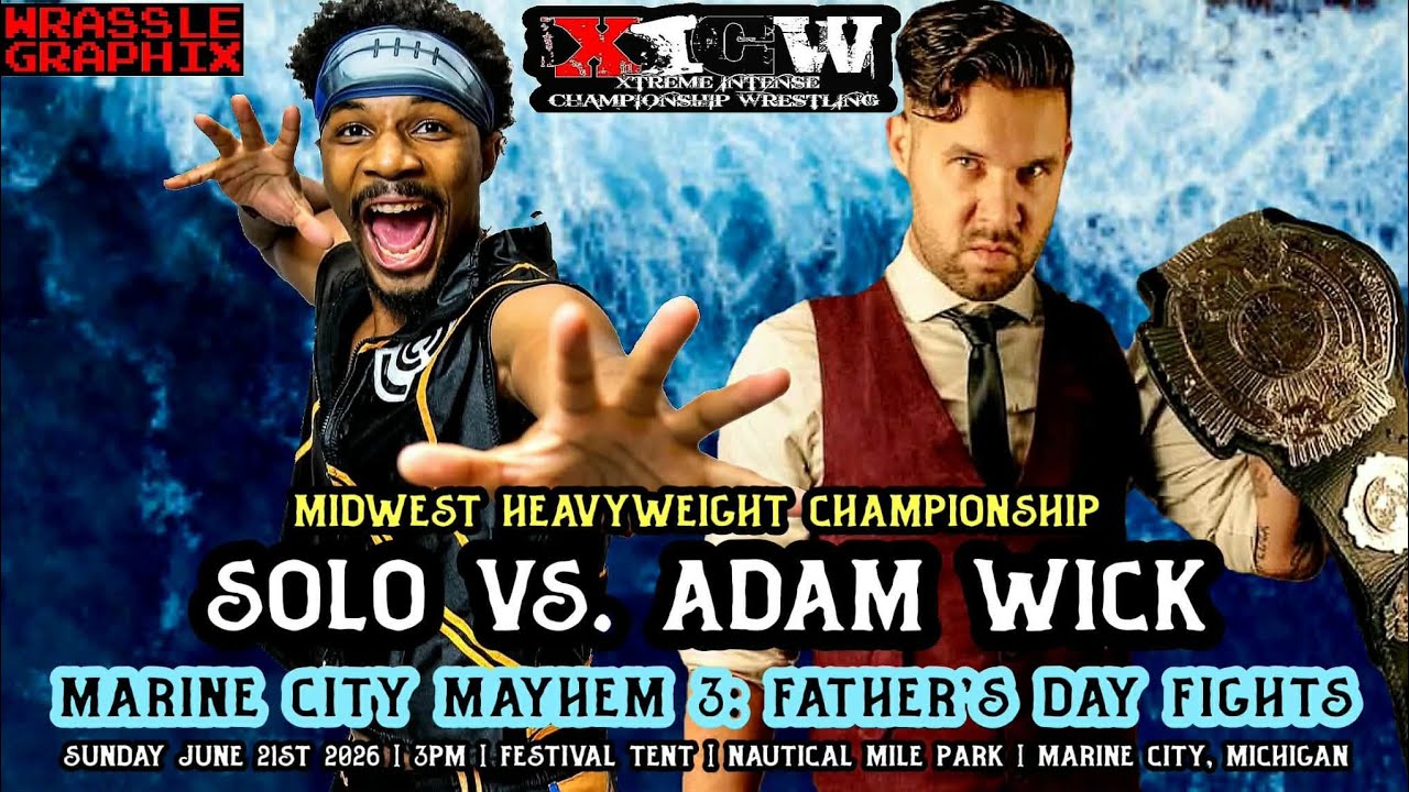 Full Match: SOLO vs. ADAM WICK (Midwest Title - Marine City Mayhem 2026)