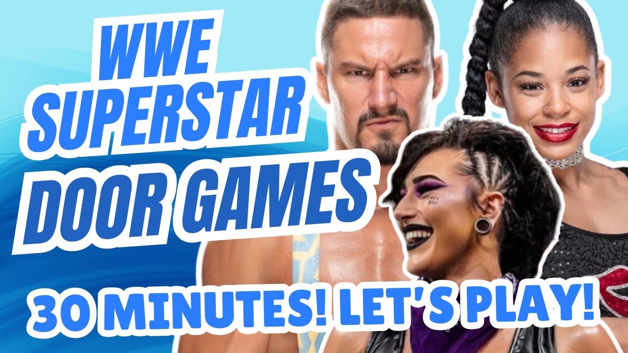 30 Minutes of WWE Superstar Door Games!