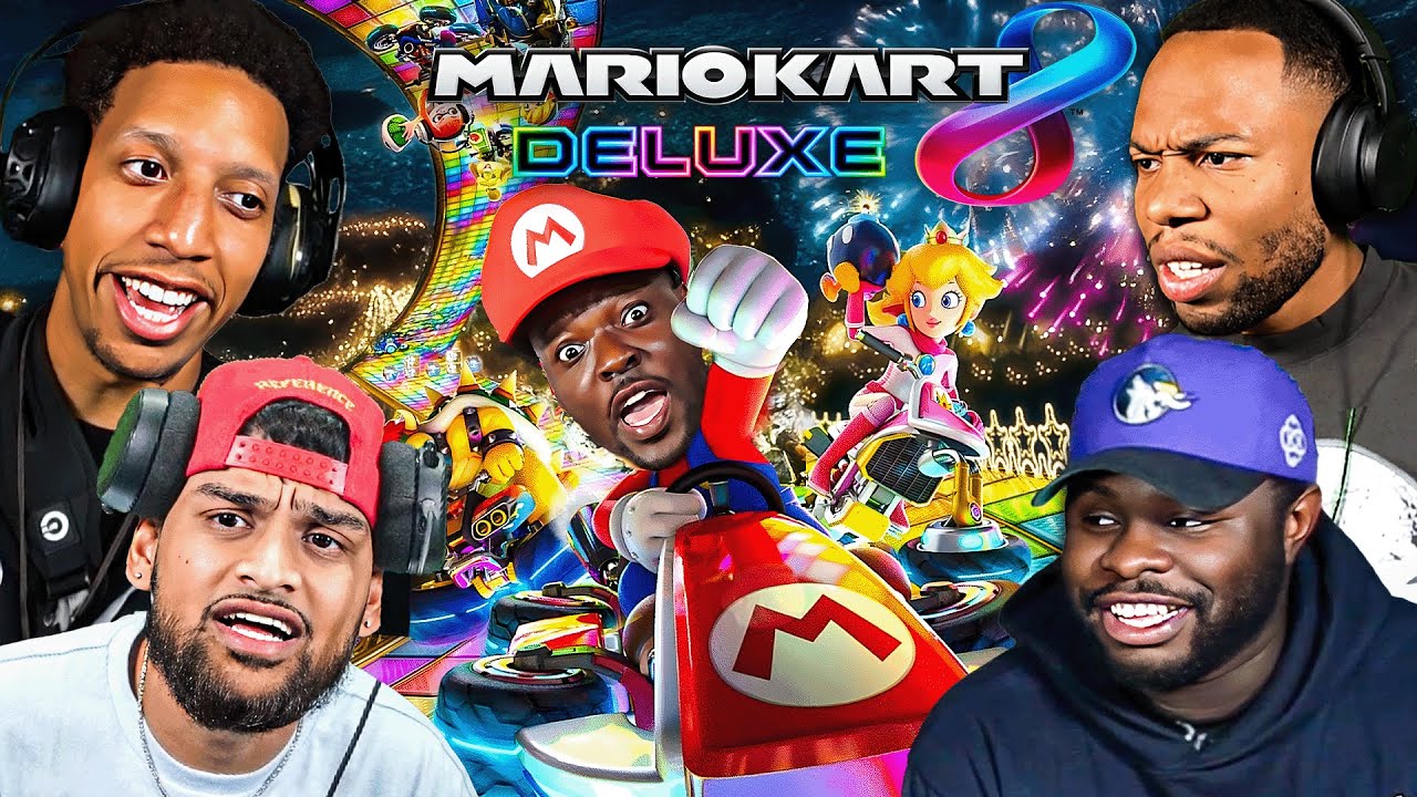 WE GOT EVERYONE’S POV! ARE THE LIGHTS TOO BRIGHT? (Mario Kart 8) backdrop
