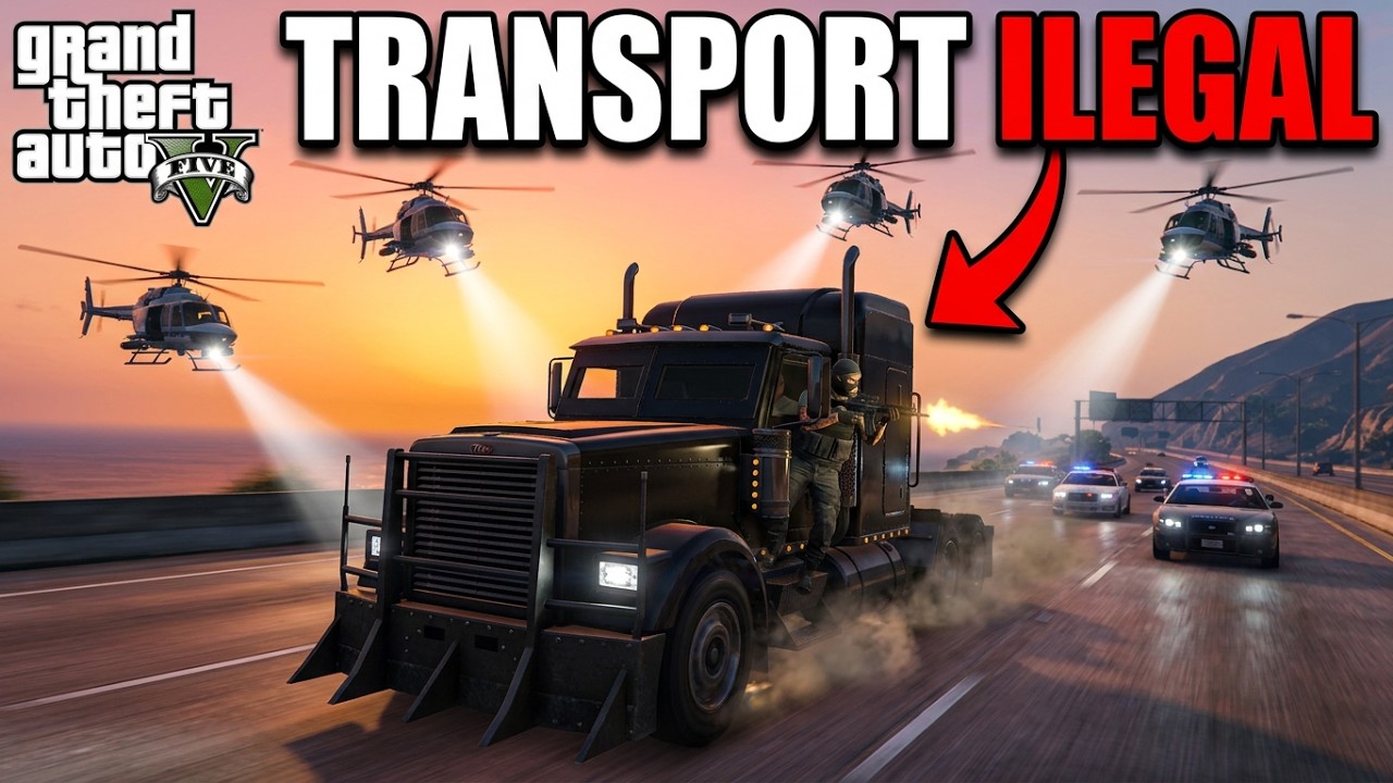 TRANSPORT IMPORTANT! POLITIA INTRA PE FIR! • FIVEM