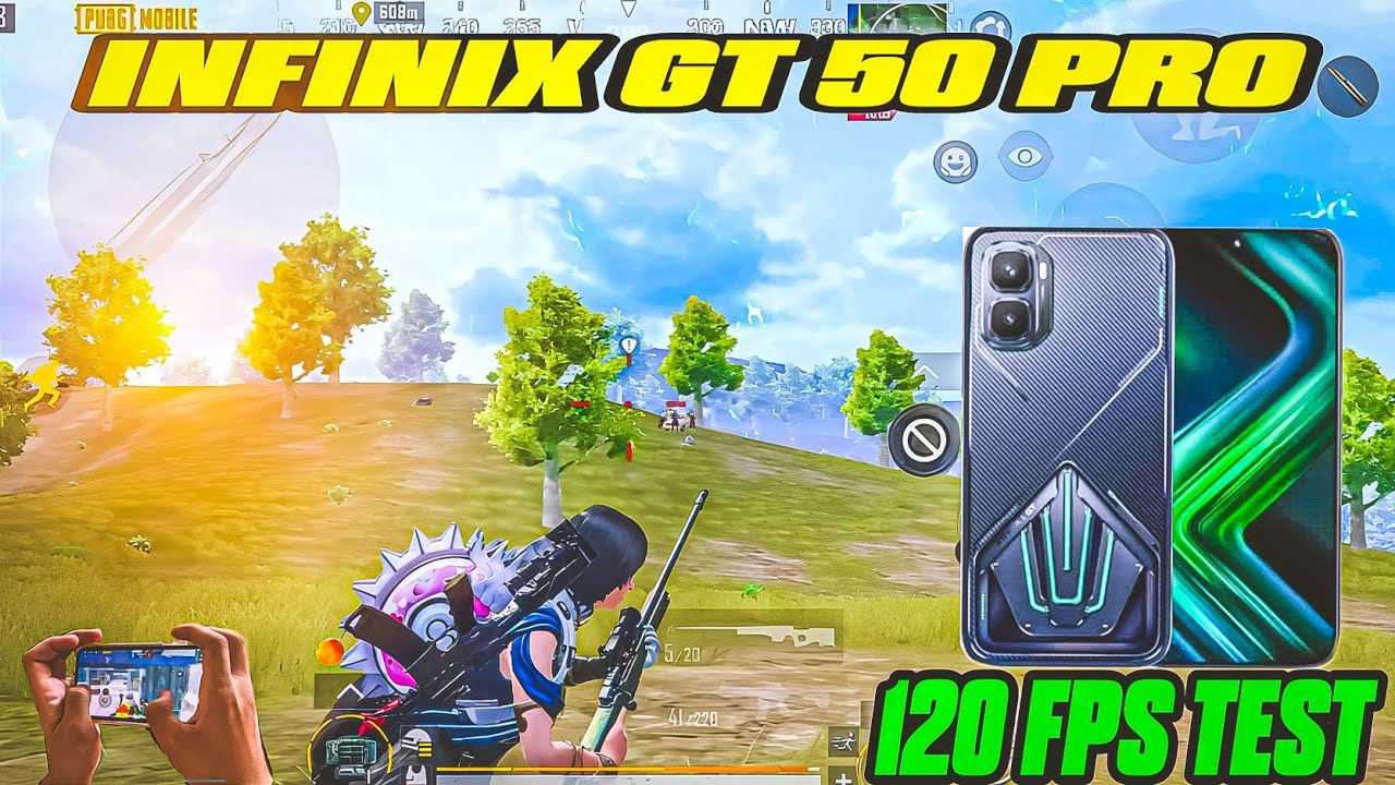 Infinix GT 50 Pro Mediatek Dimensity 8400 Pubg Mobile Gaming Test