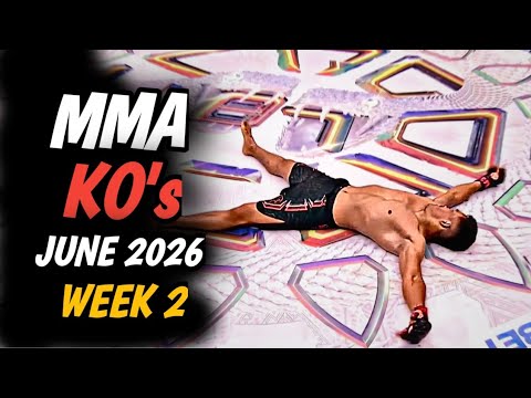 MMA Insane Knockouts, June 2026 | Week 2