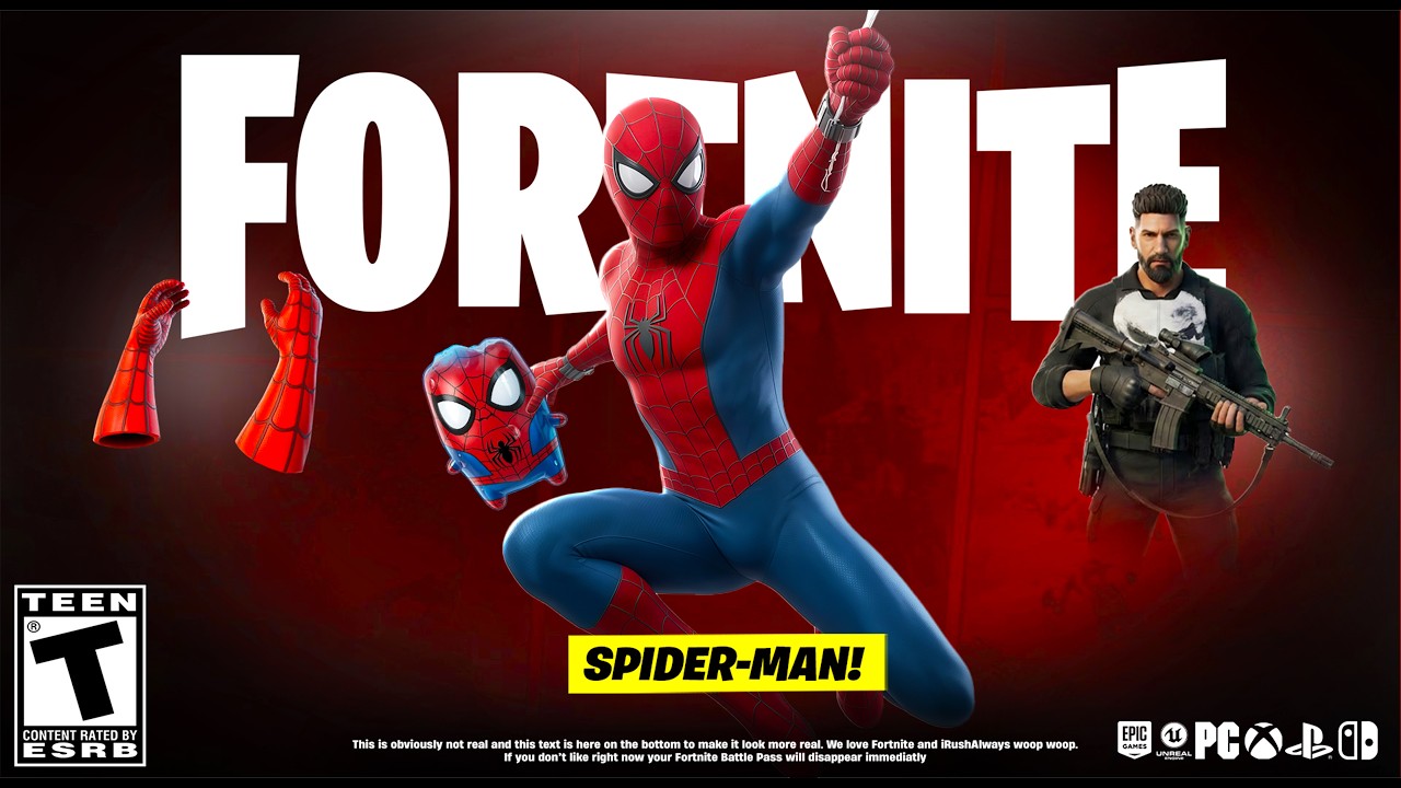 *NEW* FORTNITE SPIDERMAN UPDATE!
