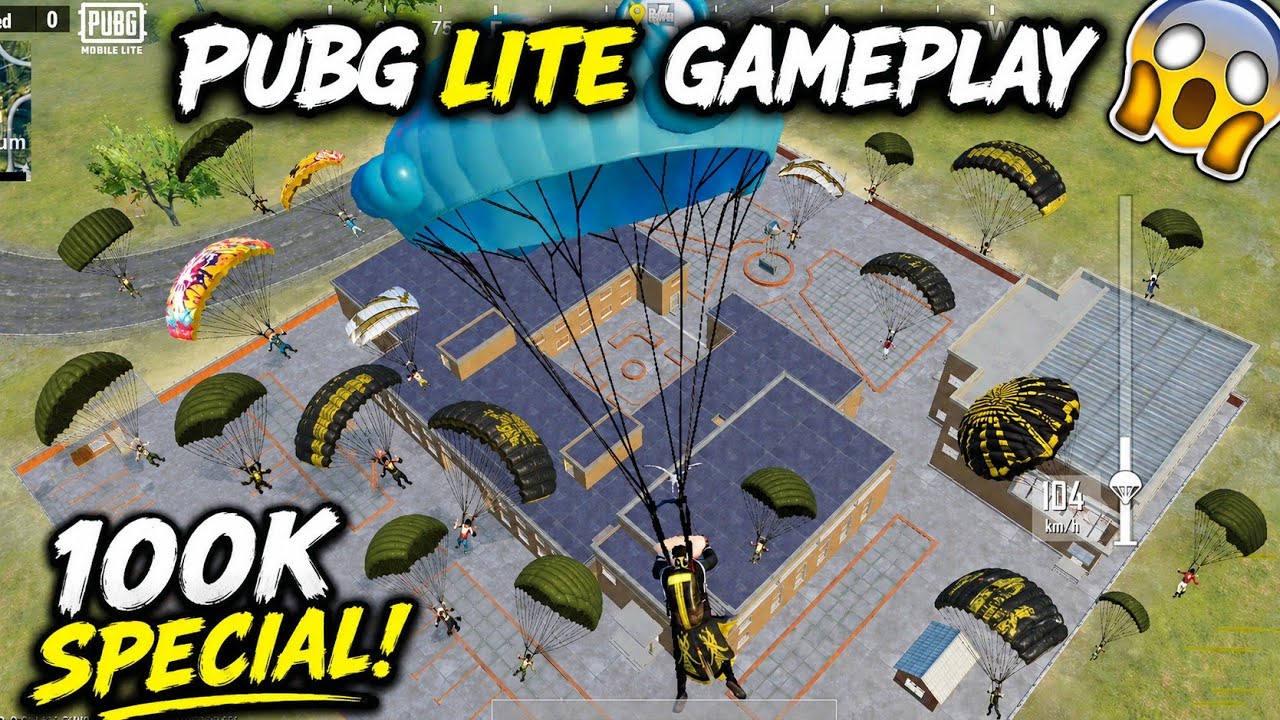 100K SPECIAL😍 PUBG MOBILE LITE SOLOvSQUAD GAMEPLAY 🔥 1vs59 H@CKURS IN PUBG LITE INTENSE GAMEPLAY
