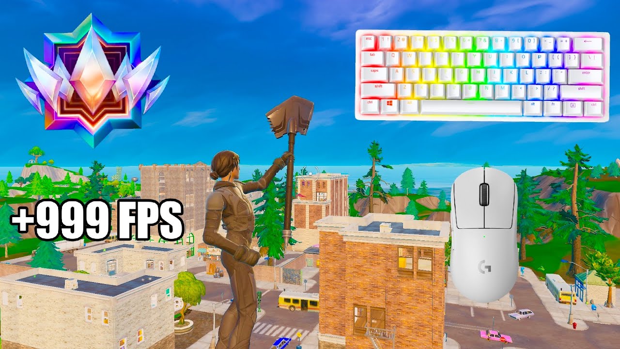 SteelSeries Apex Pro TKL ASMR 😴 Fortnite OG Ranked Reload 🏆 Satisfying Keyboard Fortnite 900 FPS 4K