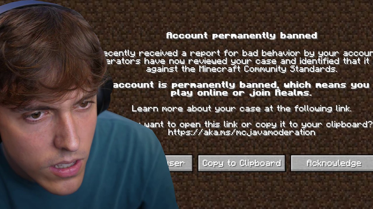 DrDonut Gets Banned on Minecraft