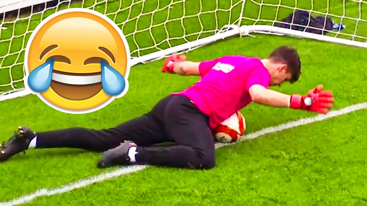 GOALKEEPER FUNNY MOMENTS (SAVES & FAILS)