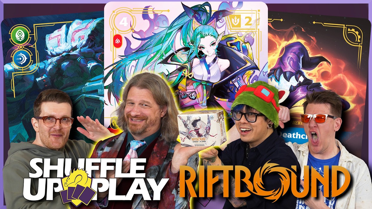 Riftbound Spiritforged w/ Cimo vs Crim vs CovertGoBlue | League of Legends | Shuffle Up And Play