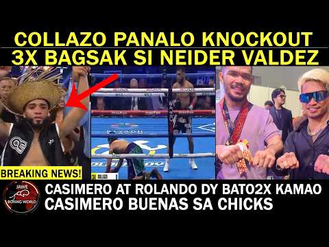 BREAKING: Oscar Collazo Panalo Via 2nd Round KNOCKOUT | CASIMERO At Rolando Dy BAT02x Kamao