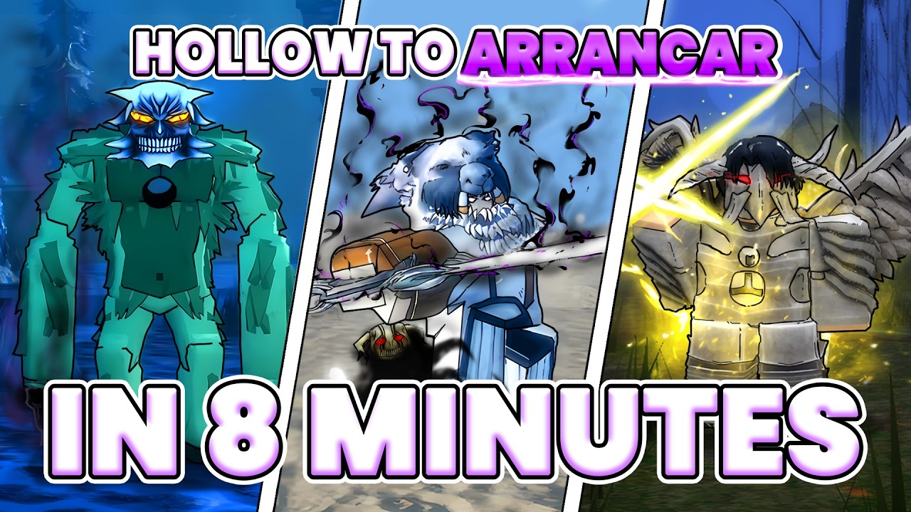THE BEST ARRANCAR PROGRESSION IN 8 MINUTES | Roblox VV: Ultimatum