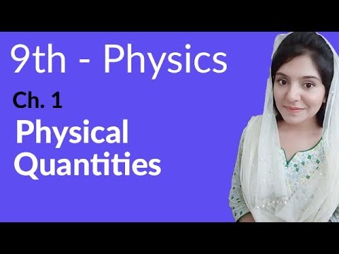 9th class chapter 1 Physical Quantities and Measurement