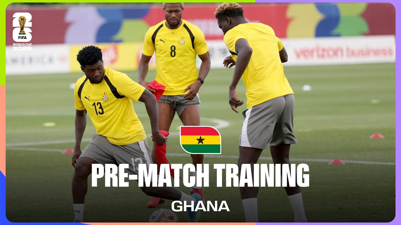 Ghana Train Before England | FIFA World Cup 2026™