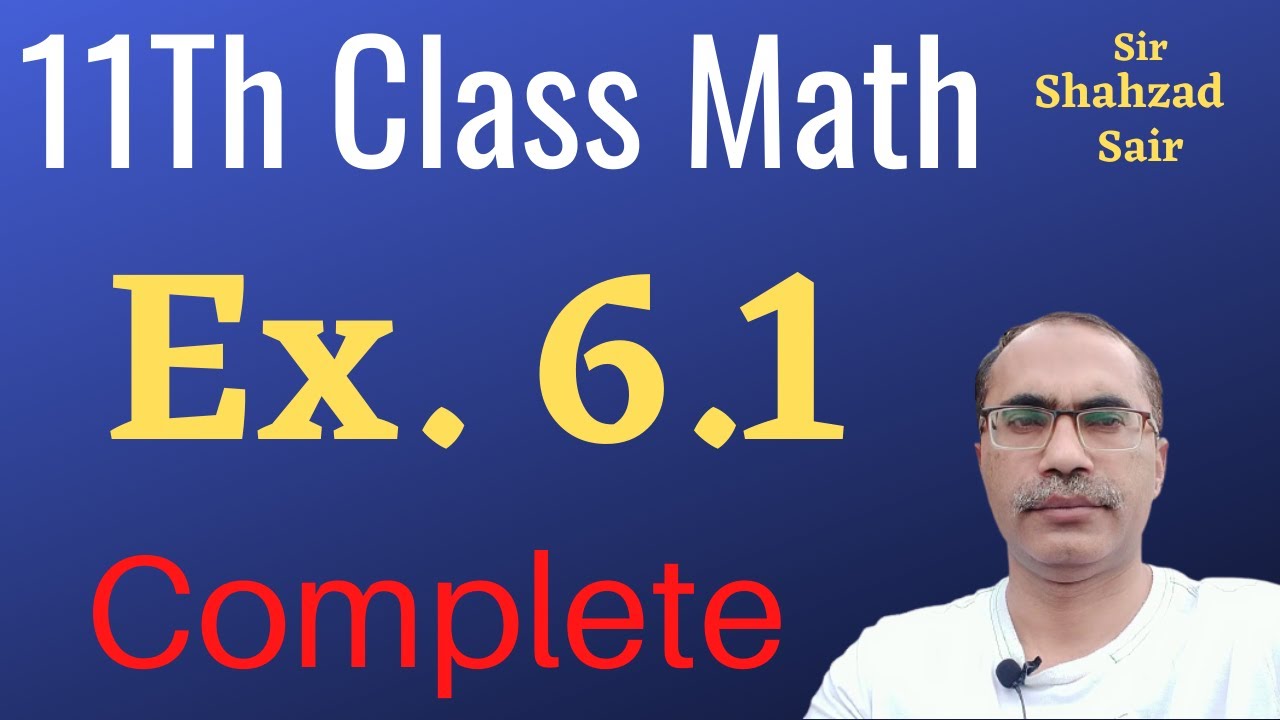 Ch 6 Class 11 Math